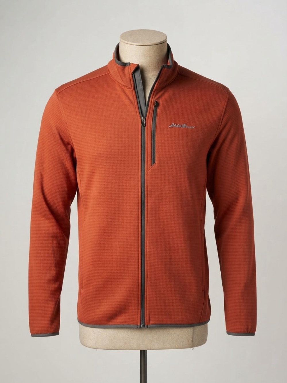 Eddie Bauer Men’s Full-Zip Jacket in Rust